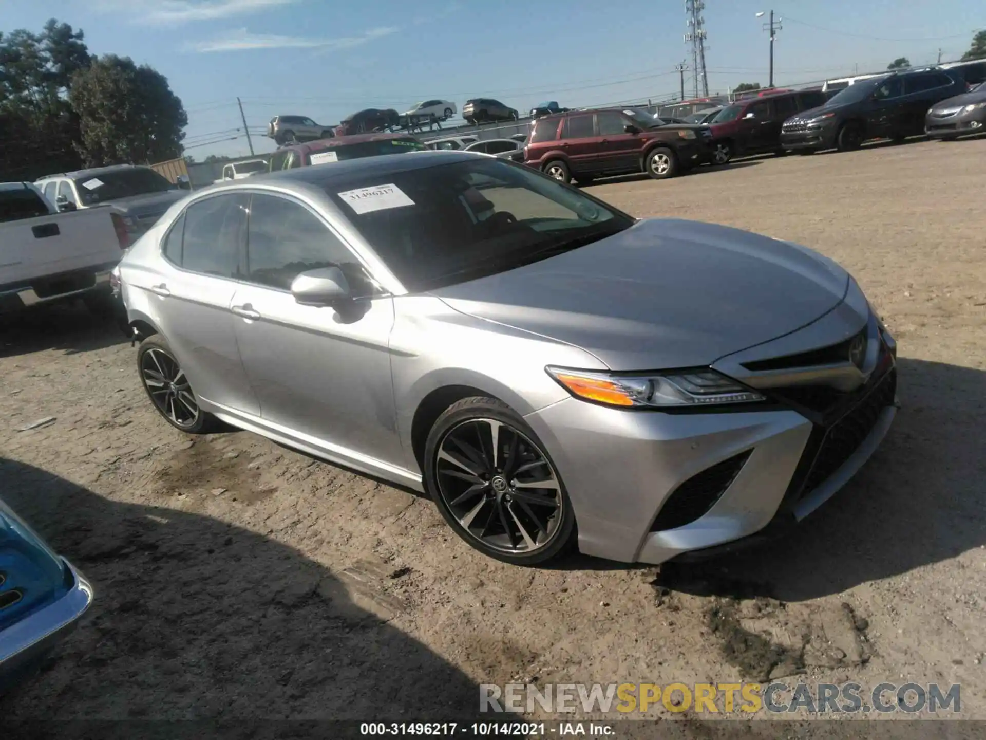 1 Photograph of a damaged car 4T1K61AK6LU945959 TOYOTA CAMRY 2020