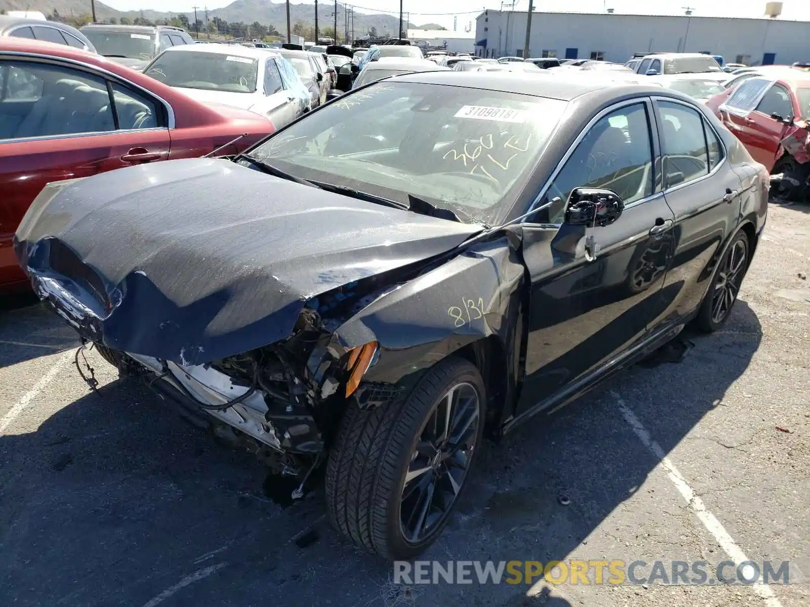 2 Photograph of a damaged car 4T1K61AK6LU950921 TOYOTA CAMRY 2020