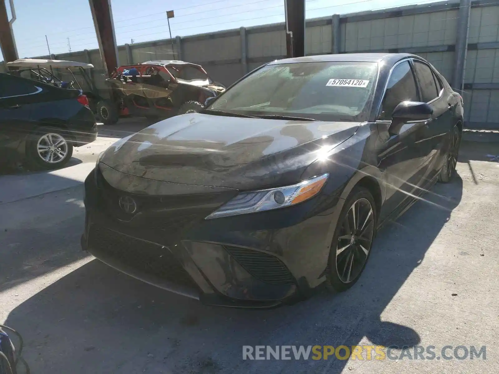 2 Photograph of a damaged car 4T1K61AK6LU958050 TOYOTA CAMRY 2020