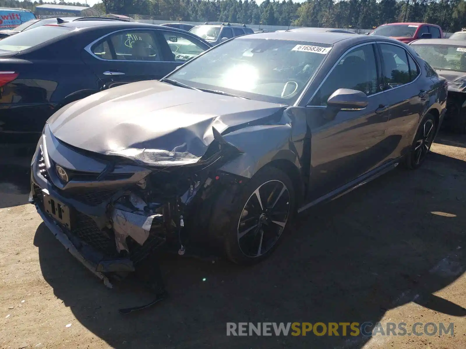 2 Photograph of a damaged car 4T1K61AK6LU964589 TOYOTA CAMRY 2020