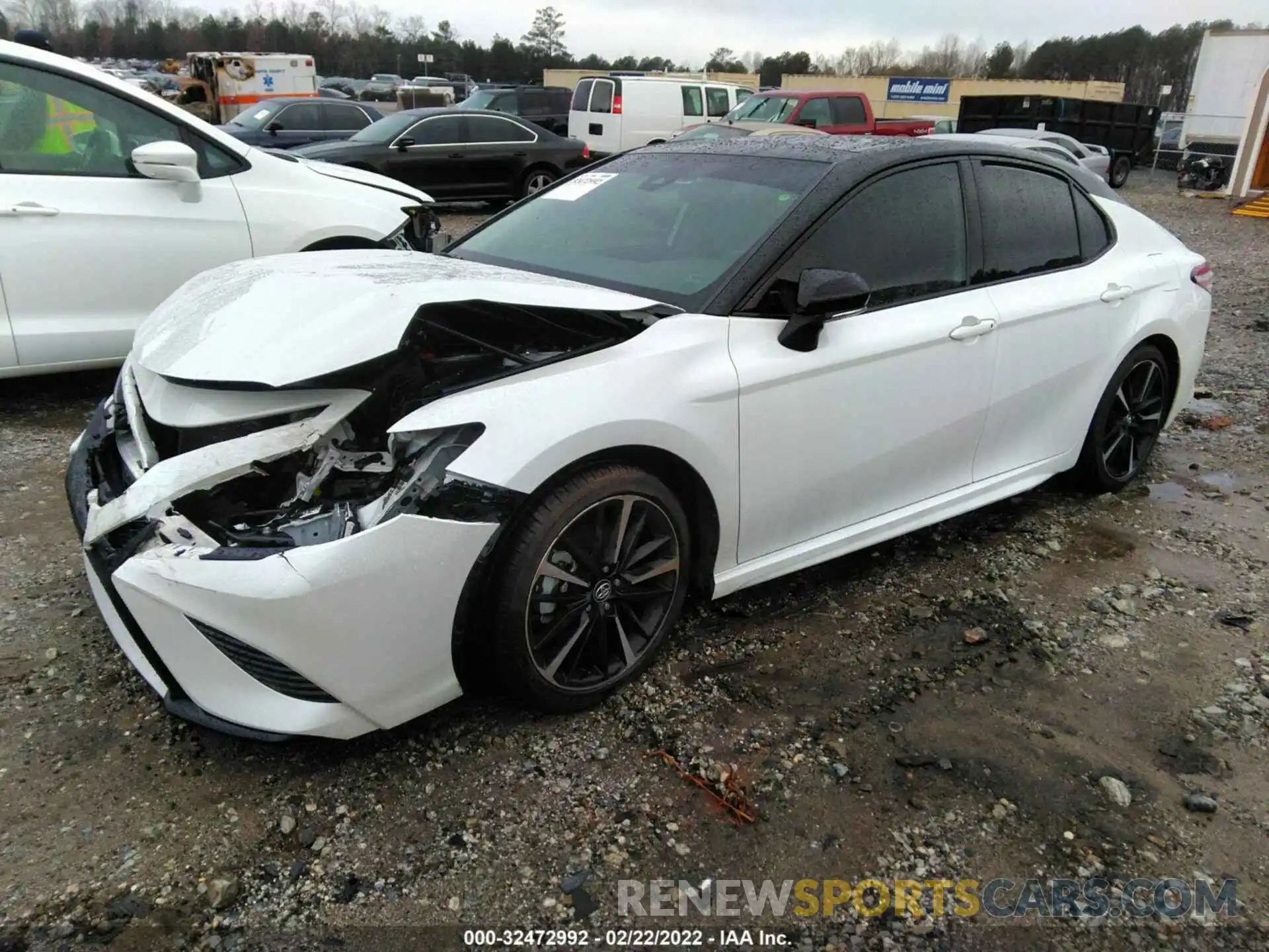 2 Photograph of a damaged car 4T1K61AK7LU300723 TOYOTA CAMRY 2020