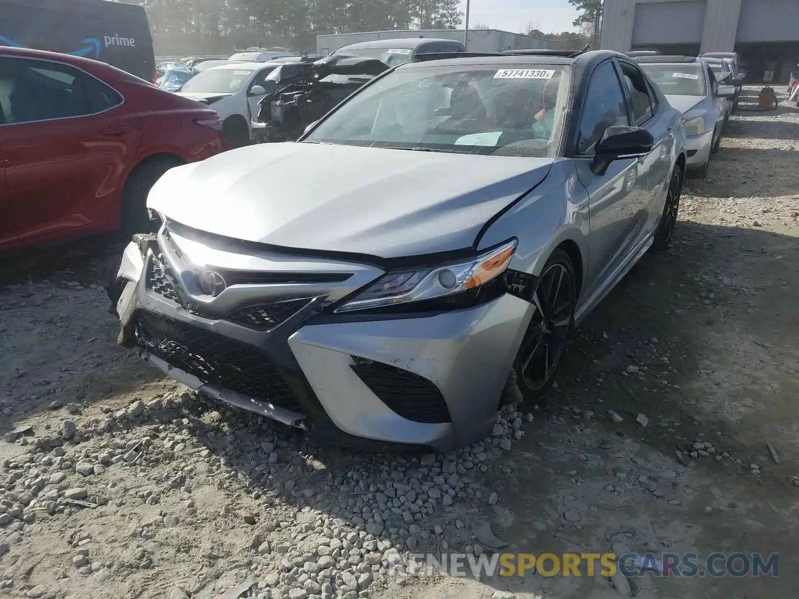 2 Photograph of a damaged car 4T1K61AK7LU310846 TOYOTA CAMRY 2020