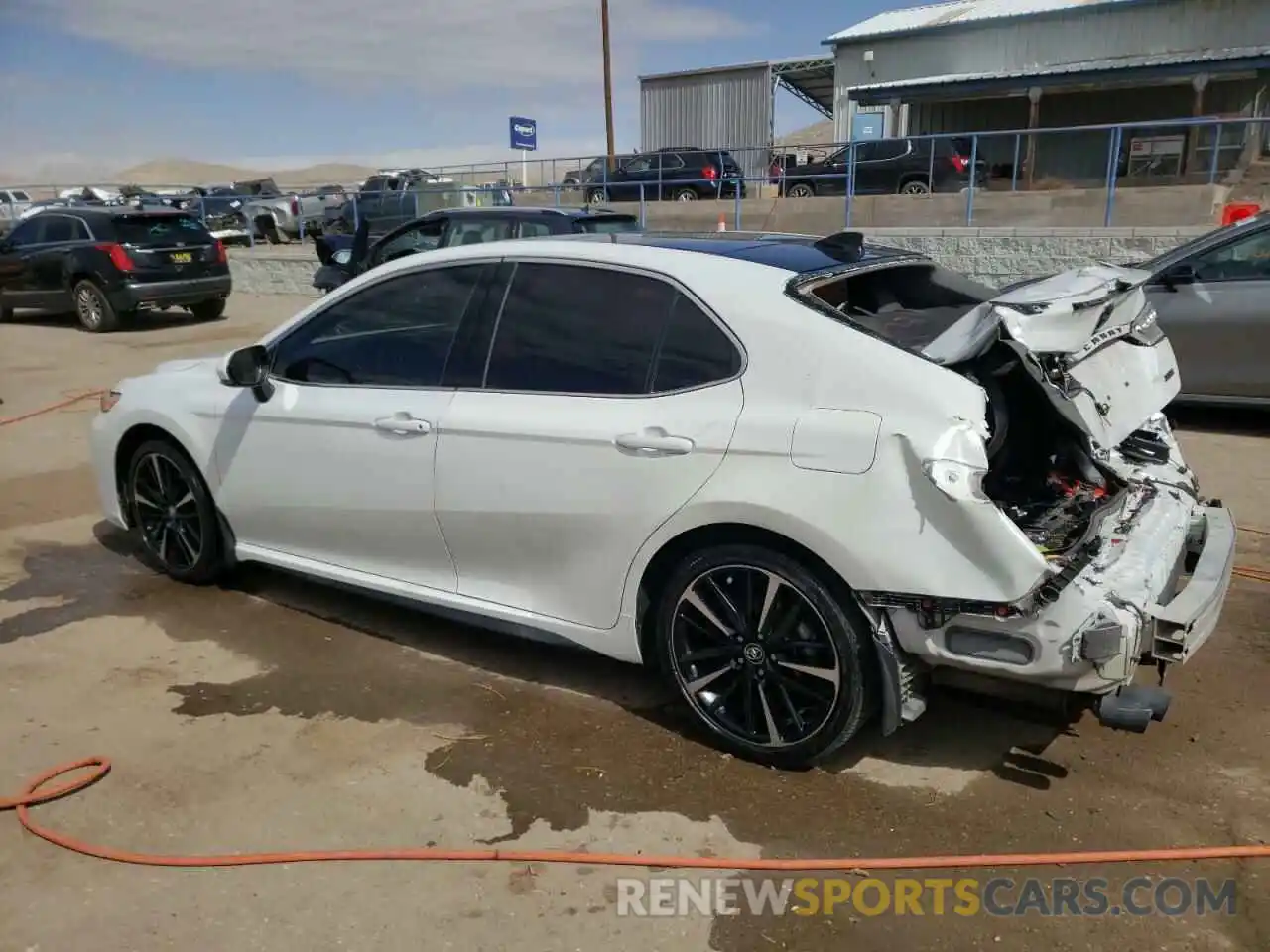 2 Photograph of a damaged car 4T1K61AK7LU312855 TOYOTA CAMRY 2020