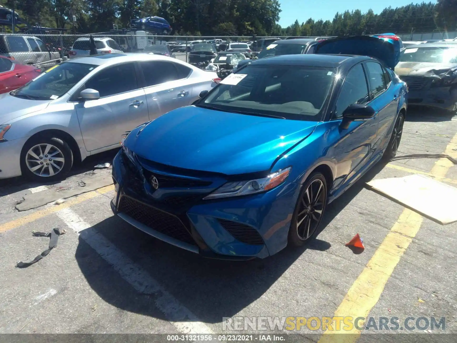 2 Photograph of a damaged car 4T1K61AK7LU331633 TOYOTA CAMRY 2020