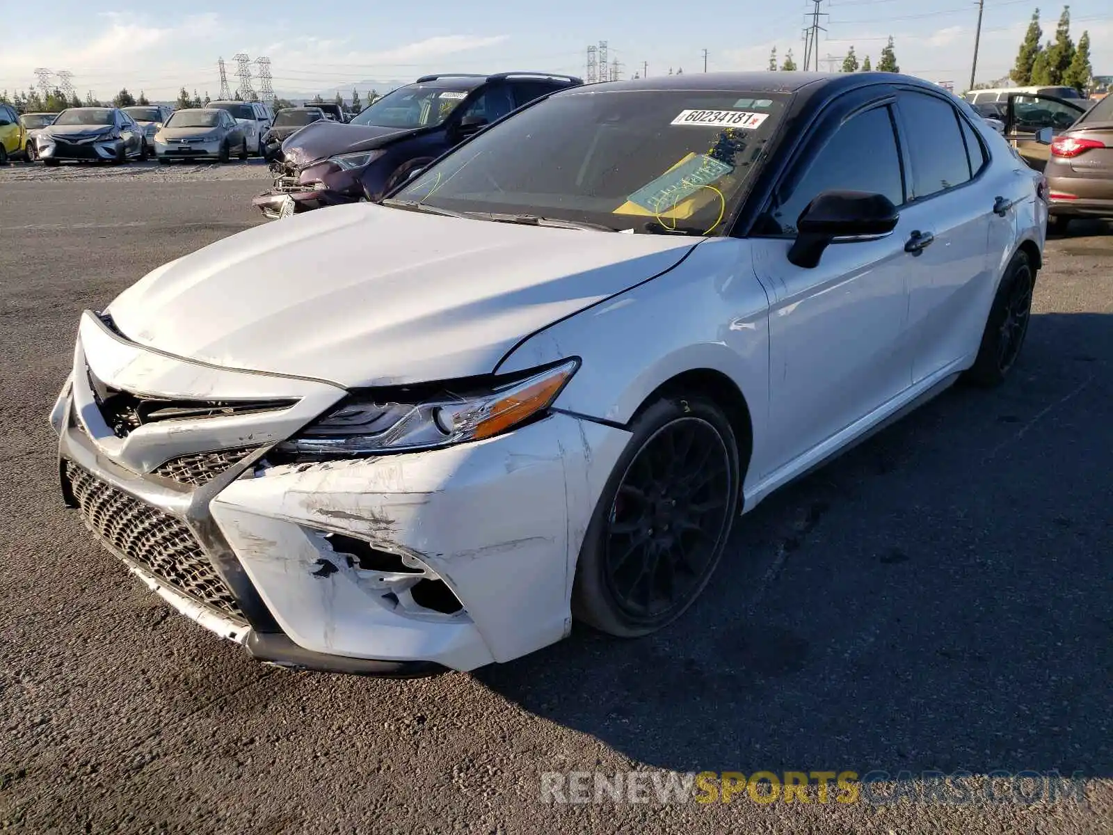 2 Photograph of a damaged car 4T1K61AK7LU354152 TOYOTA CAMRY 2020