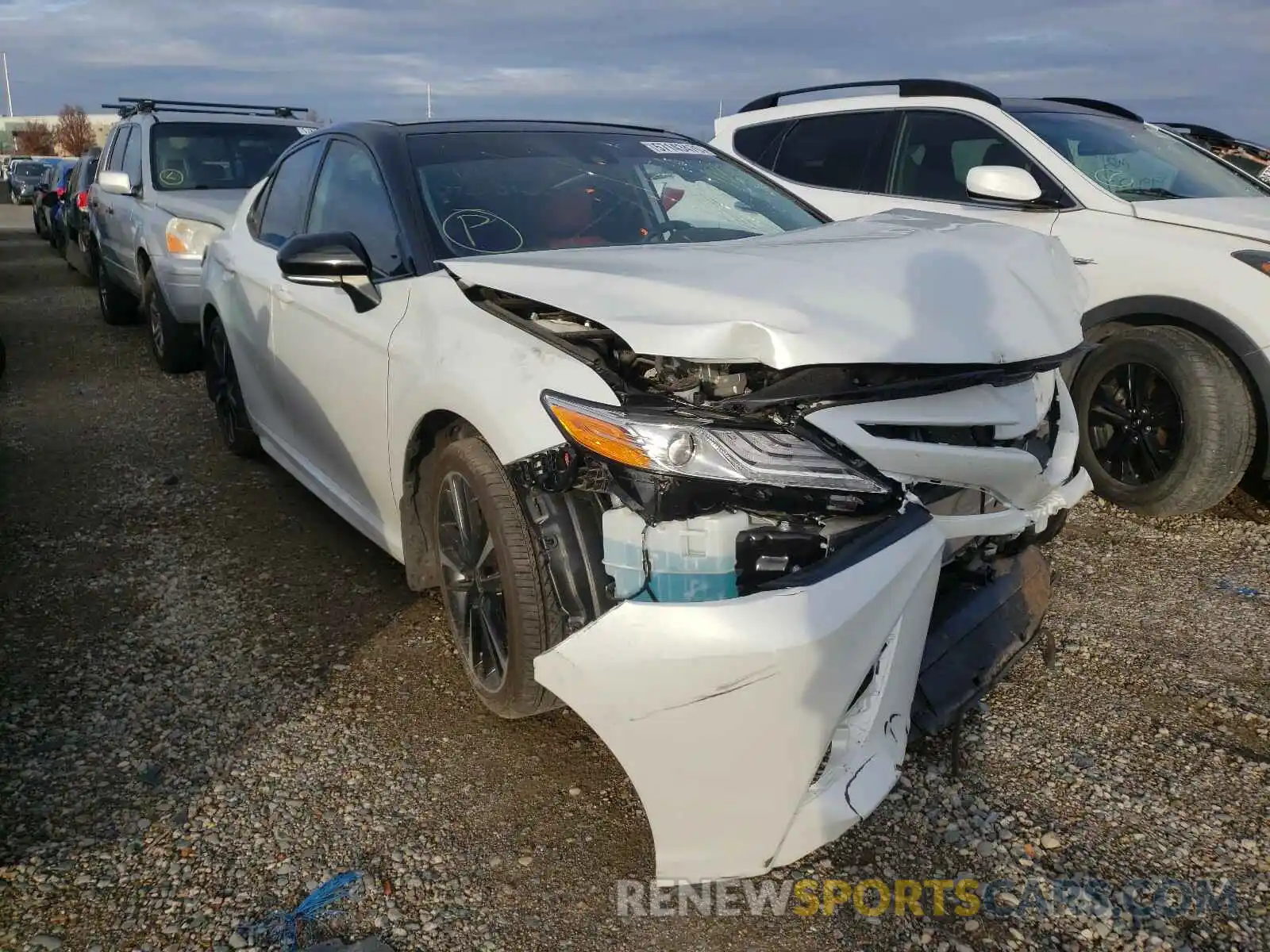 1 Photograph of a damaged car 4T1K61AK7LU359707 TOYOTA CAMRY 2020