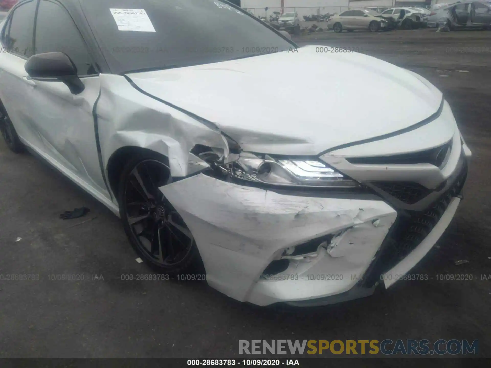 6 Photograph of a damaged car 4T1K61AK7LU369069 TOYOTA CAMRY 2020