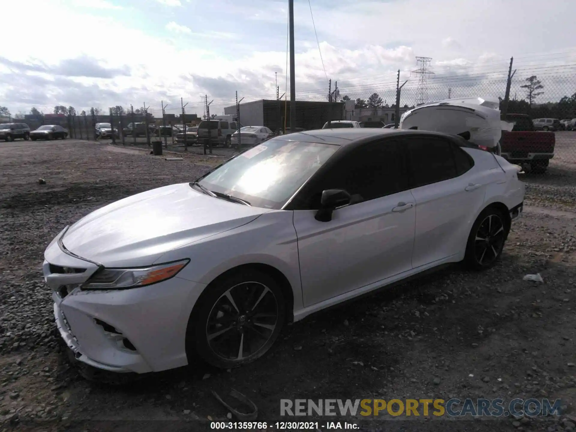 2 Photograph of a damaged car 4T1K61AK7LU372649 TOYOTA CAMRY 2020