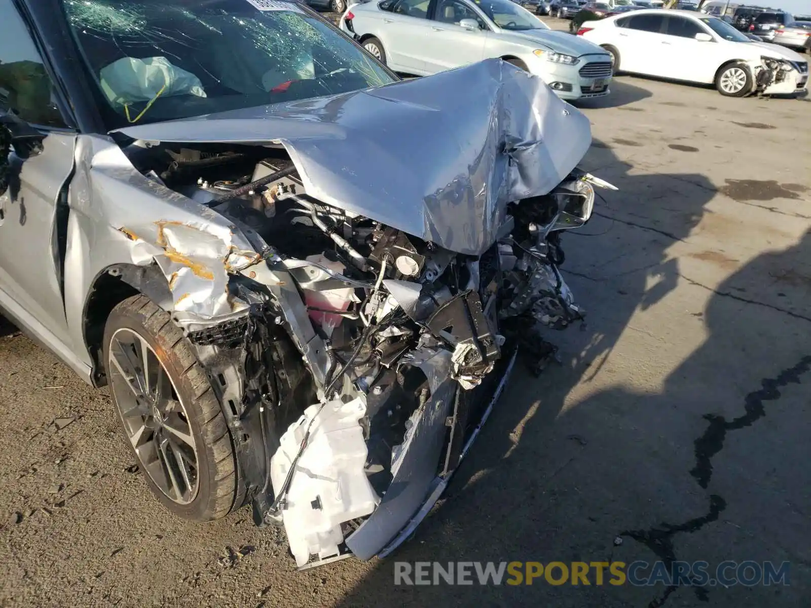 9 Photograph of a damaged car 4T1K61AK7LU375969 TOYOTA CAMRY 2020