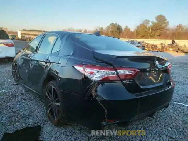 3 Photograph of a damaged car 4T1K61AK7LU376409 TOYOTA CAMRY 2020