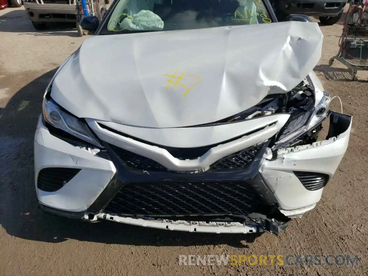 7 Photograph of a damaged car 4T1K61AK7LU377592 TOYOTA CAMRY 2020