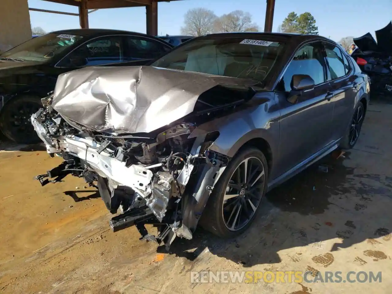 2 Photograph of a damaged car 4T1K61AK7LU382209 TOYOTA CAMRY 2020