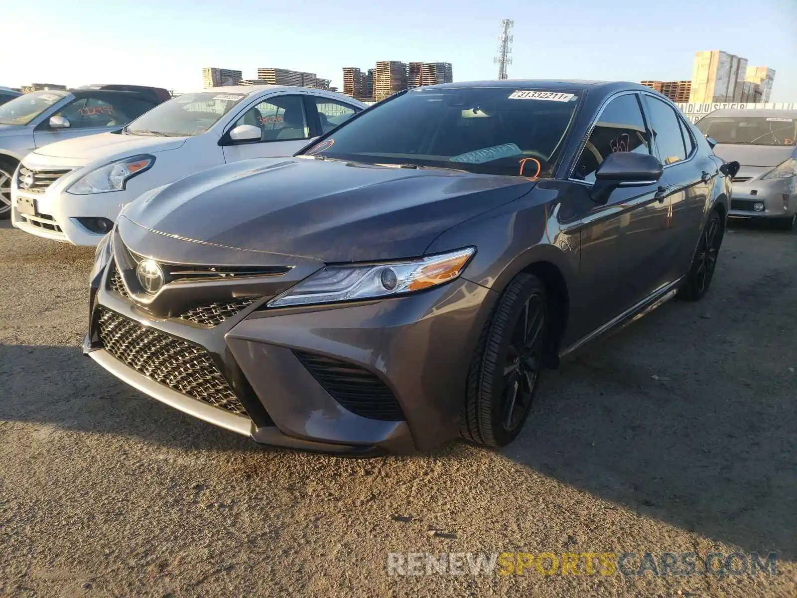 2 Photograph of a damaged car 4T1K61AK7LU387703 TOYOTA CAMRY 2020