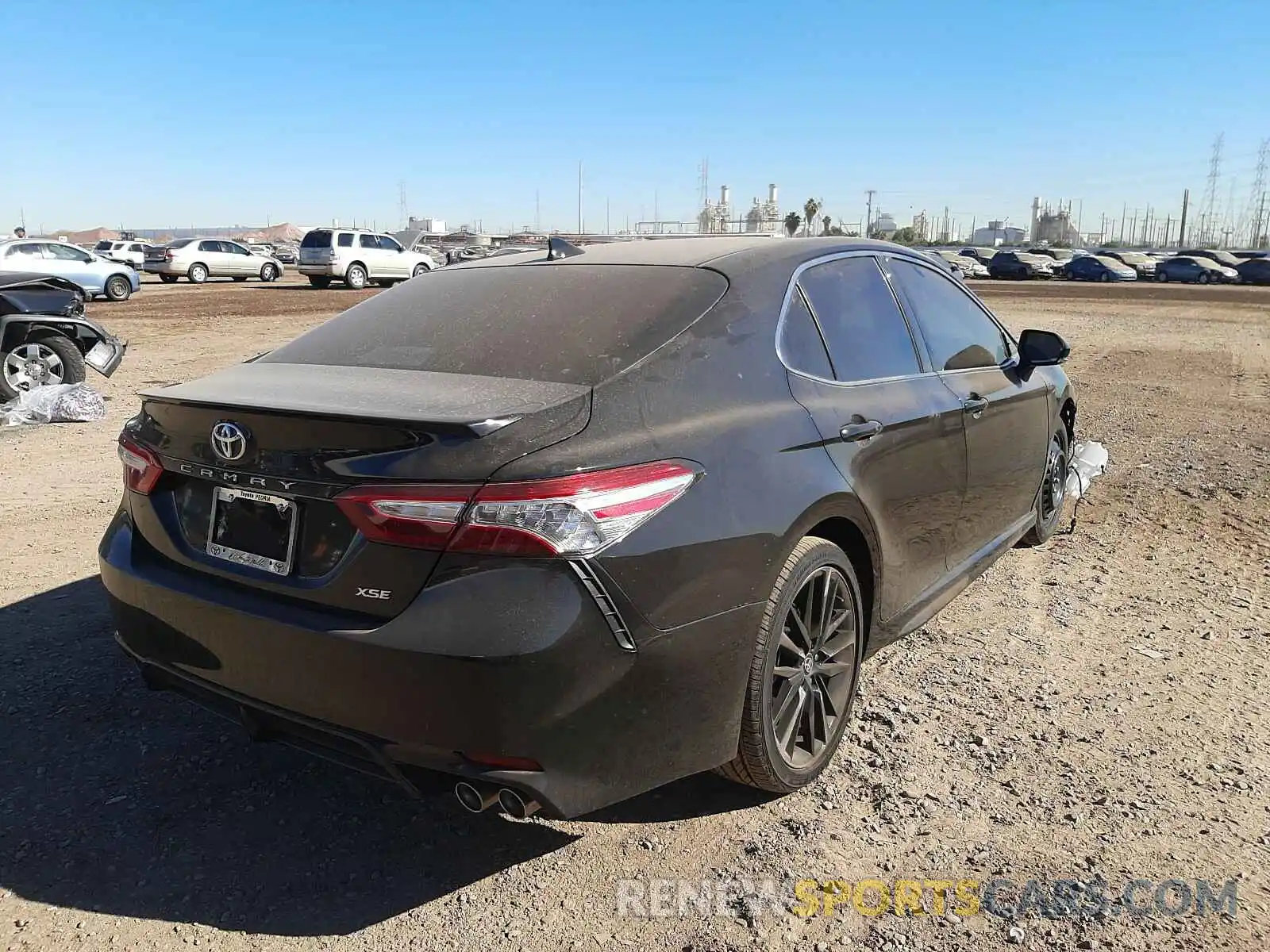 4 Photograph of a damaged car 4T1K61AK7LU396420 TOYOTA CAMRY 2020