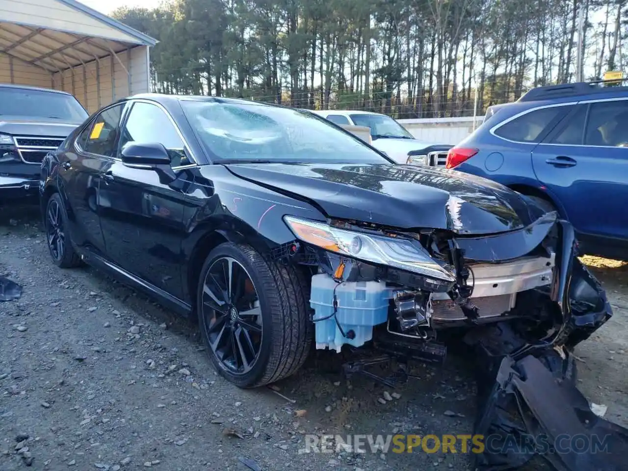 1 Photograph of a damaged car 4T1K61AK7LU867482 TOYOTA CAMRY 2020