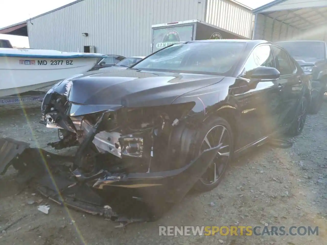 2 Photograph of a damaged car 4T1K61AK7LU867482 TOYOTA CAMRY 2020