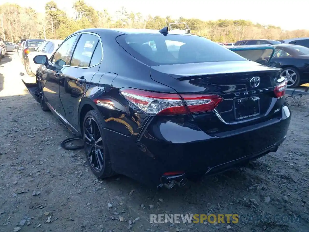 3 Photograph of a damaged car 4T1K61AK7LU867482 TOYOTA CAMRY 2020