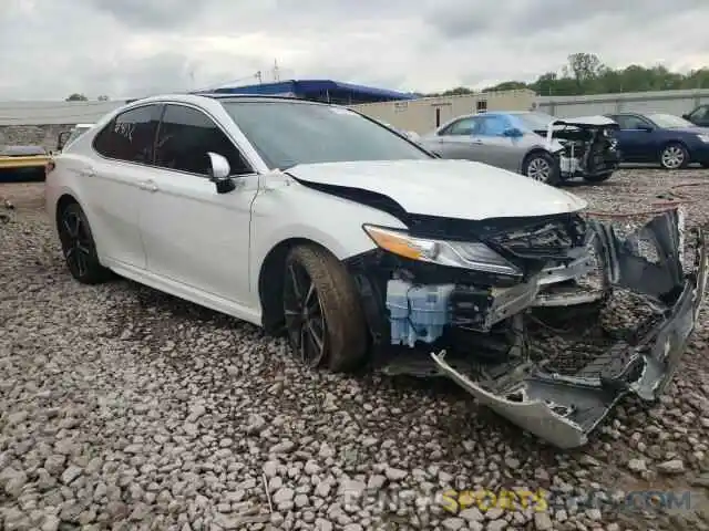 1 Photograph of a damaged car 4T1K61AK7LU885139 TOYOTA CAMRY 2020