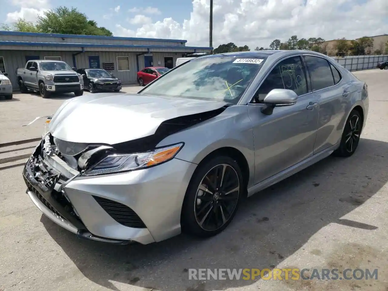 2 Photograph of a damaged car 4T1K61AK7LU908564 TOYOTA CAMRY 2020