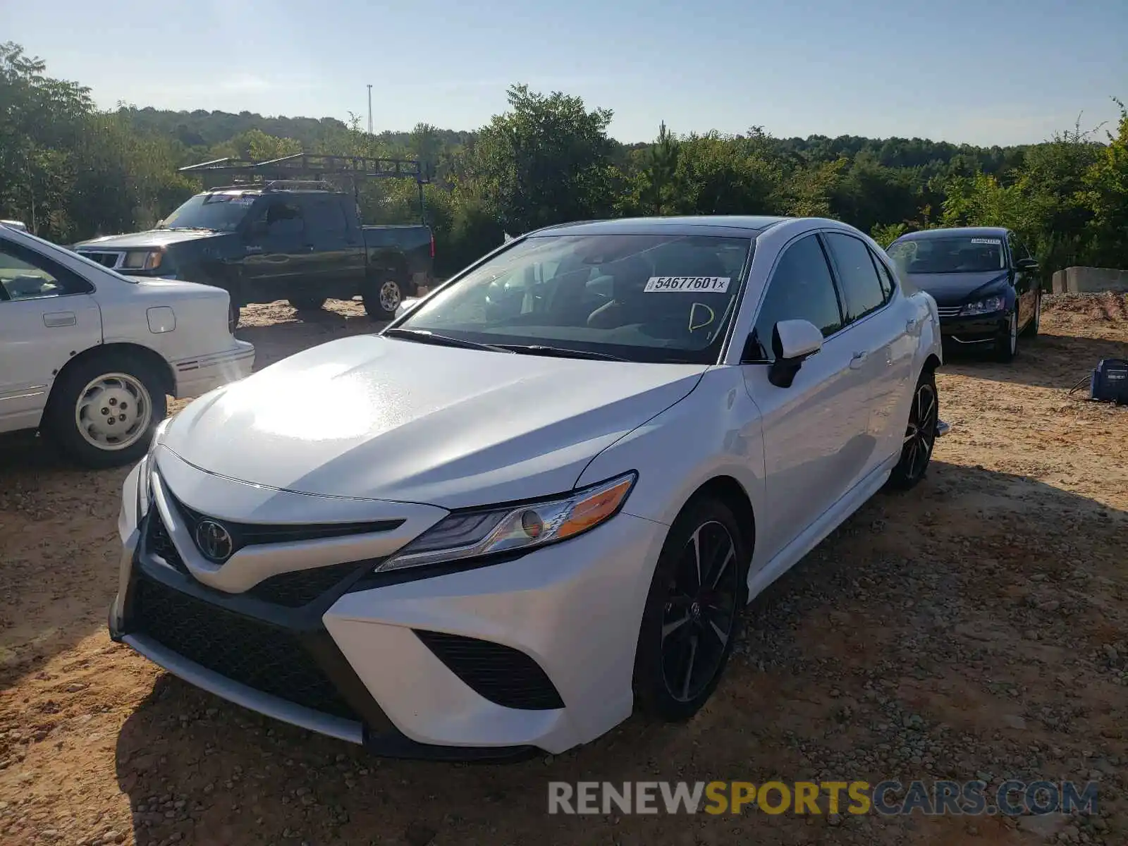 2 Photograph of a damaged car 4T1K61AK7LU912310 TOYOTA CAMRY 2020