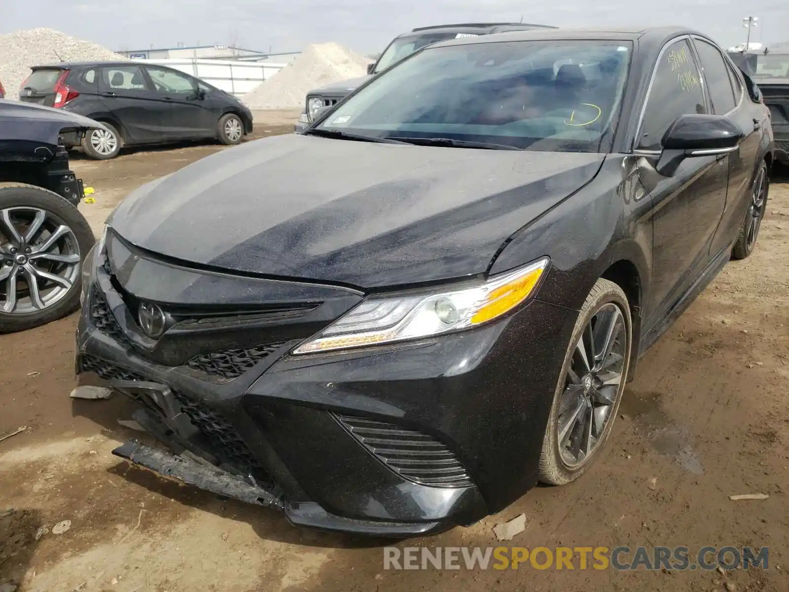 2 Photograph of a damaged car 4T1K61AK7LU916356 TOYOTA CAMRY 2020