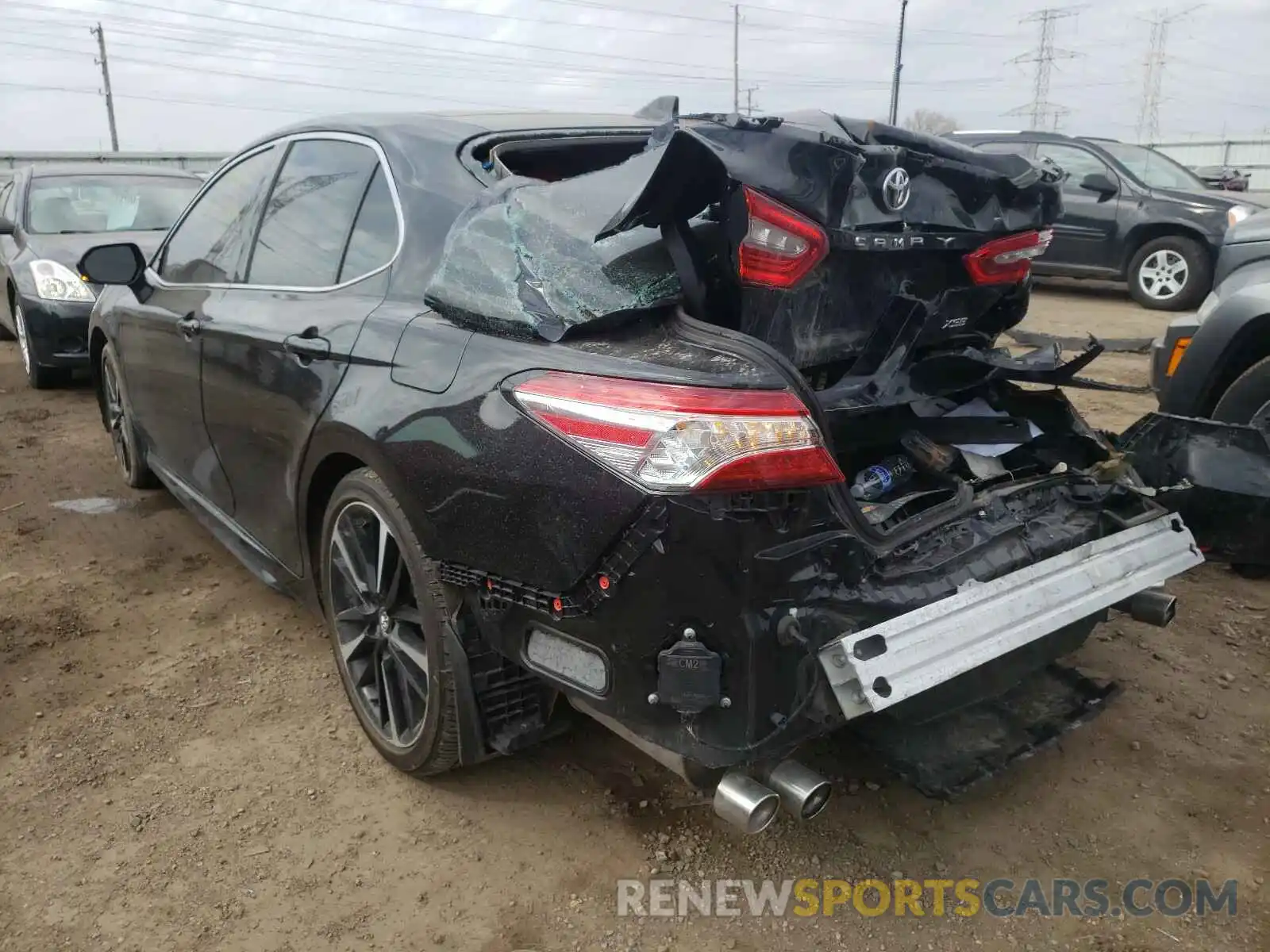 3 Photograph of a damaged car 4T1K61AK7LU916356 TOYOTA CAMRY 2020