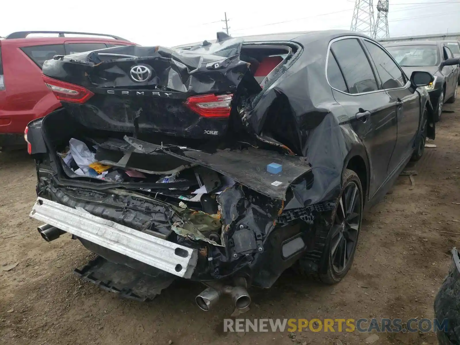 4 Photograph of a damaged car 4T1K61AK7LU916356 TOYOTA CAMRY 2020