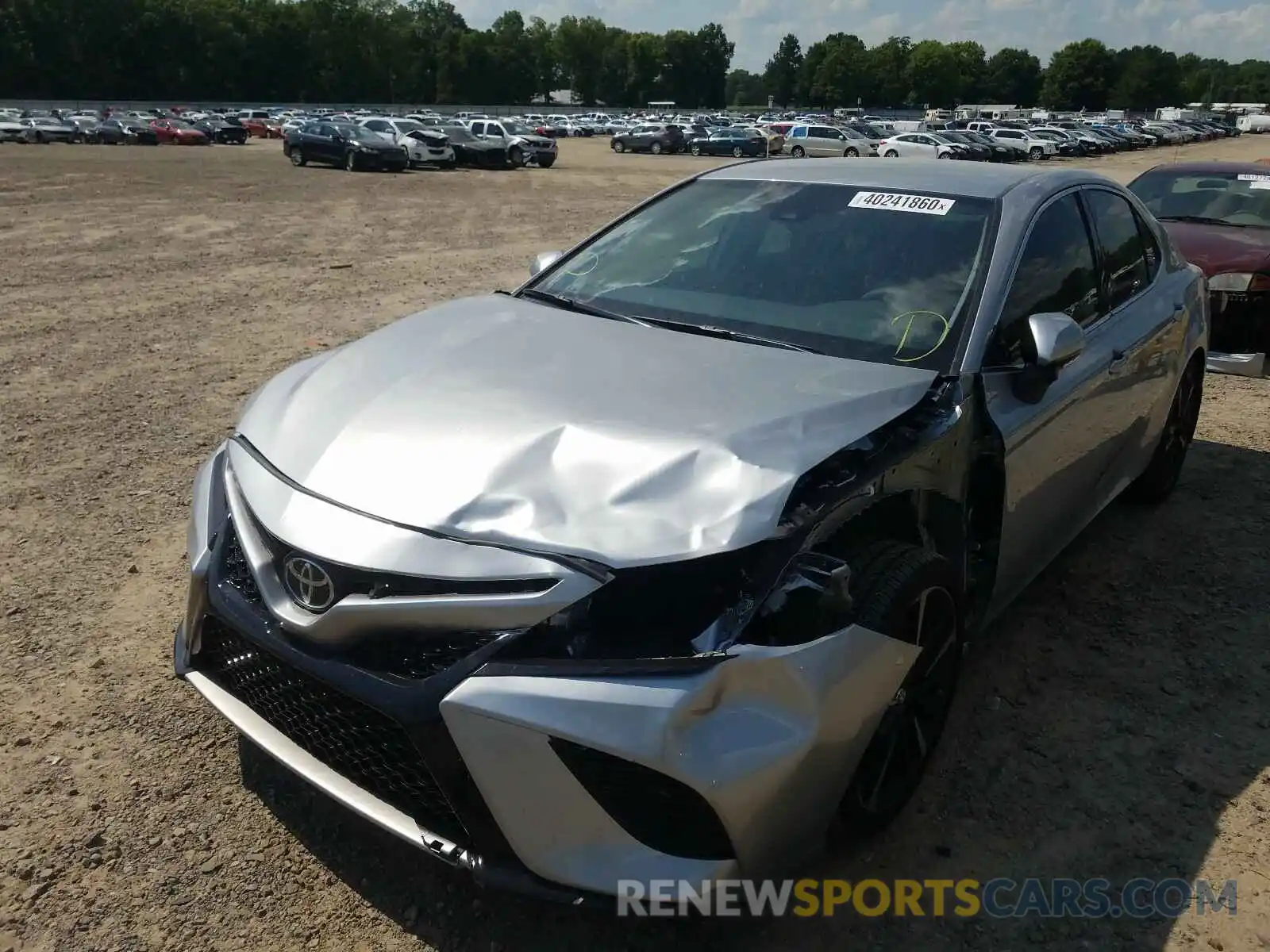 2 Photograph of a damaged car 4T1K61AK7LU926210 TOYOTA CAMRY 2020