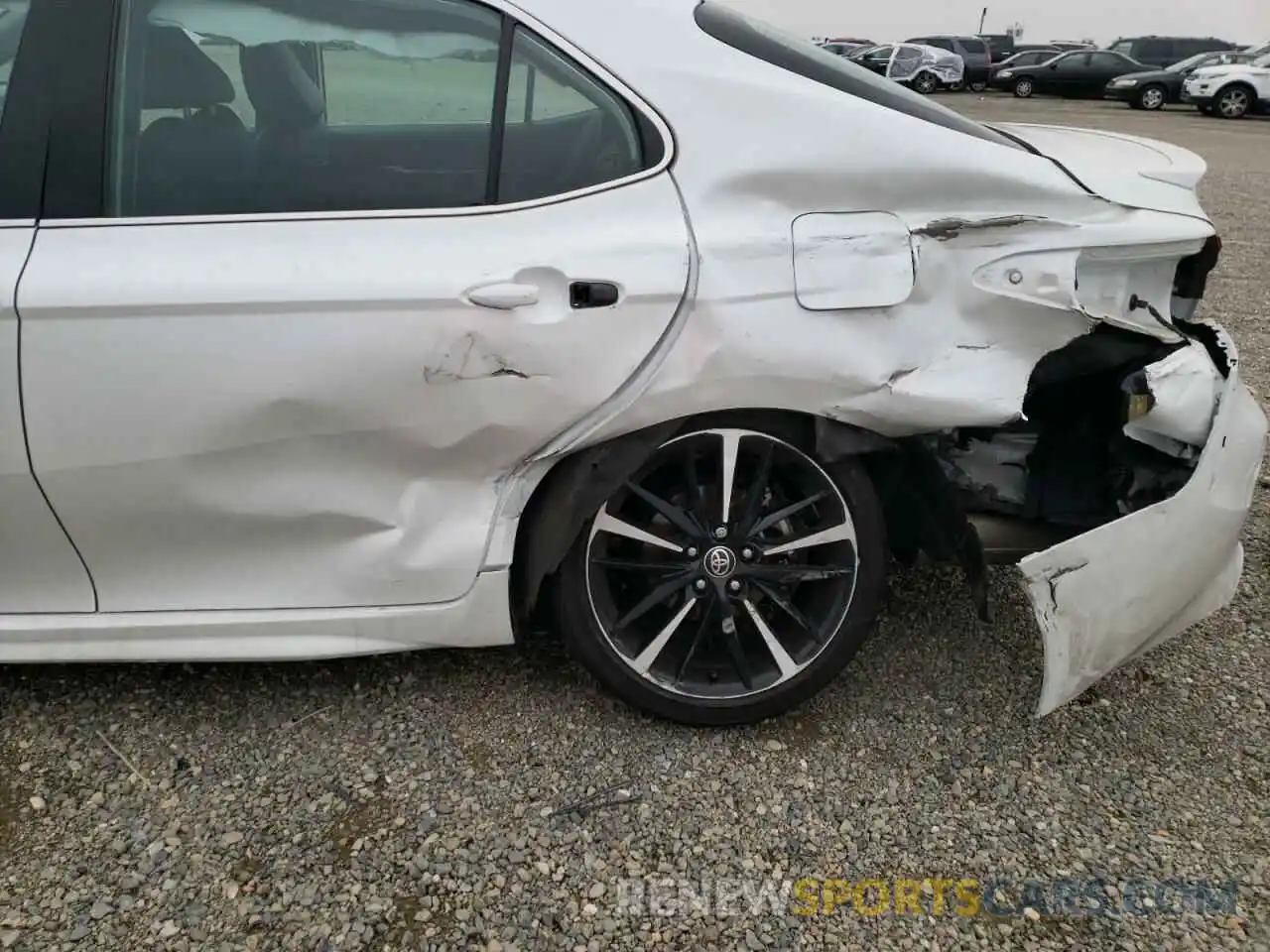 9 Photograph of a damaged car 4T1K61AK7LU961300 TOYOTA CAMRY 2020