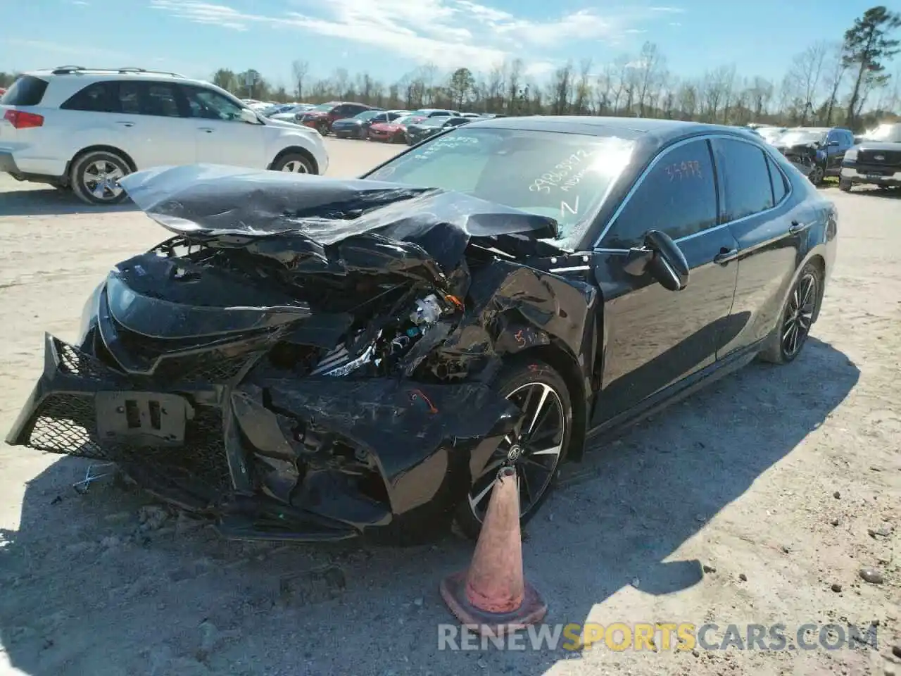 2 Photograph of a damaged car 4T1K61AK7LU982695 TOYOTA CAMRY 2020