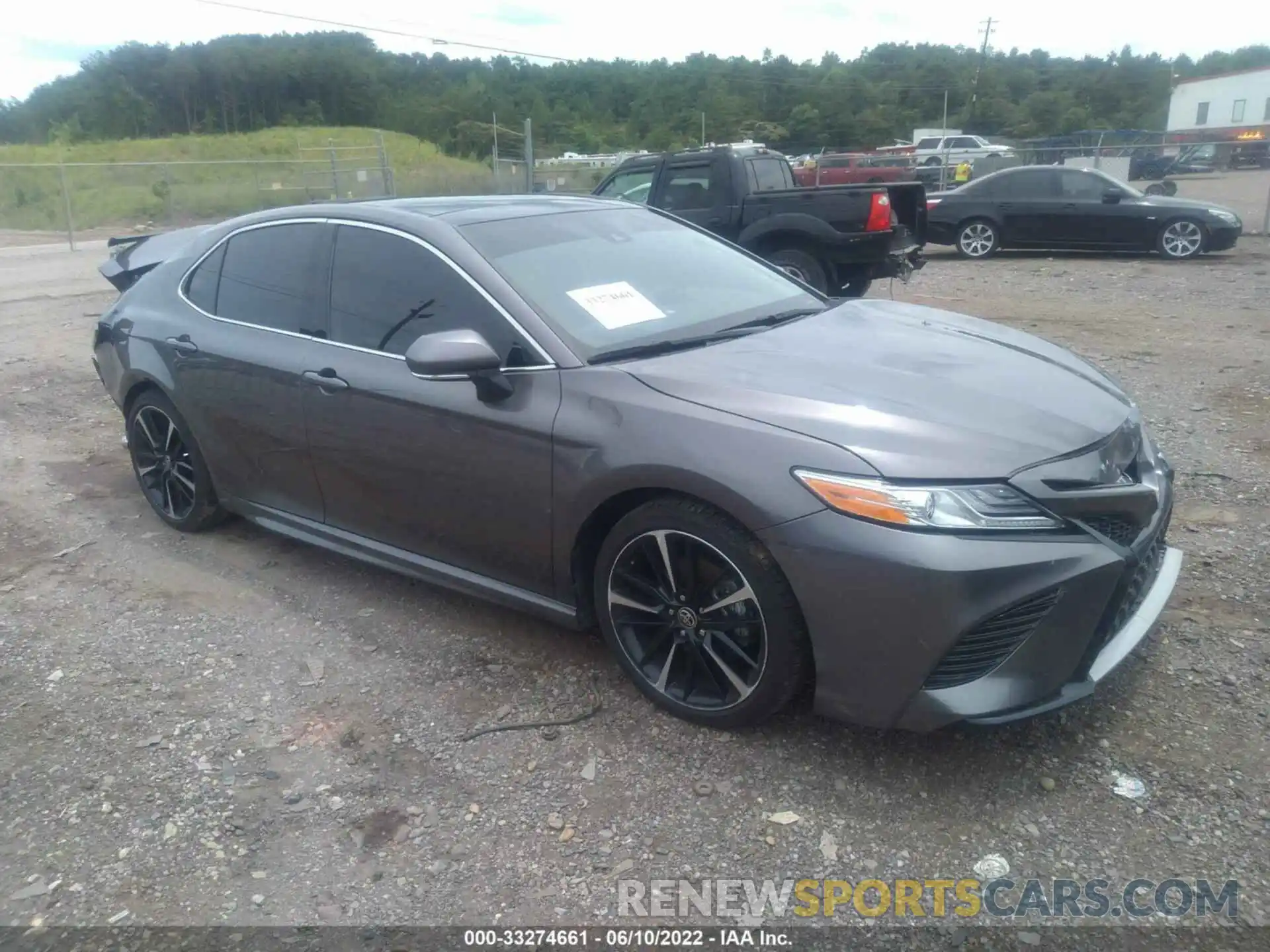 1 Photograph of a damaged car 4T1K61AK7LU983250 TOYOTA CAMRY 2020