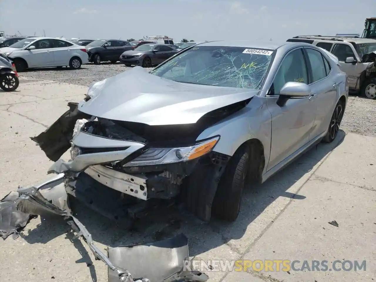 2 Photograph of a damaged car 4T1K61AK7LU997889 TOYOTA CAMRY 2020