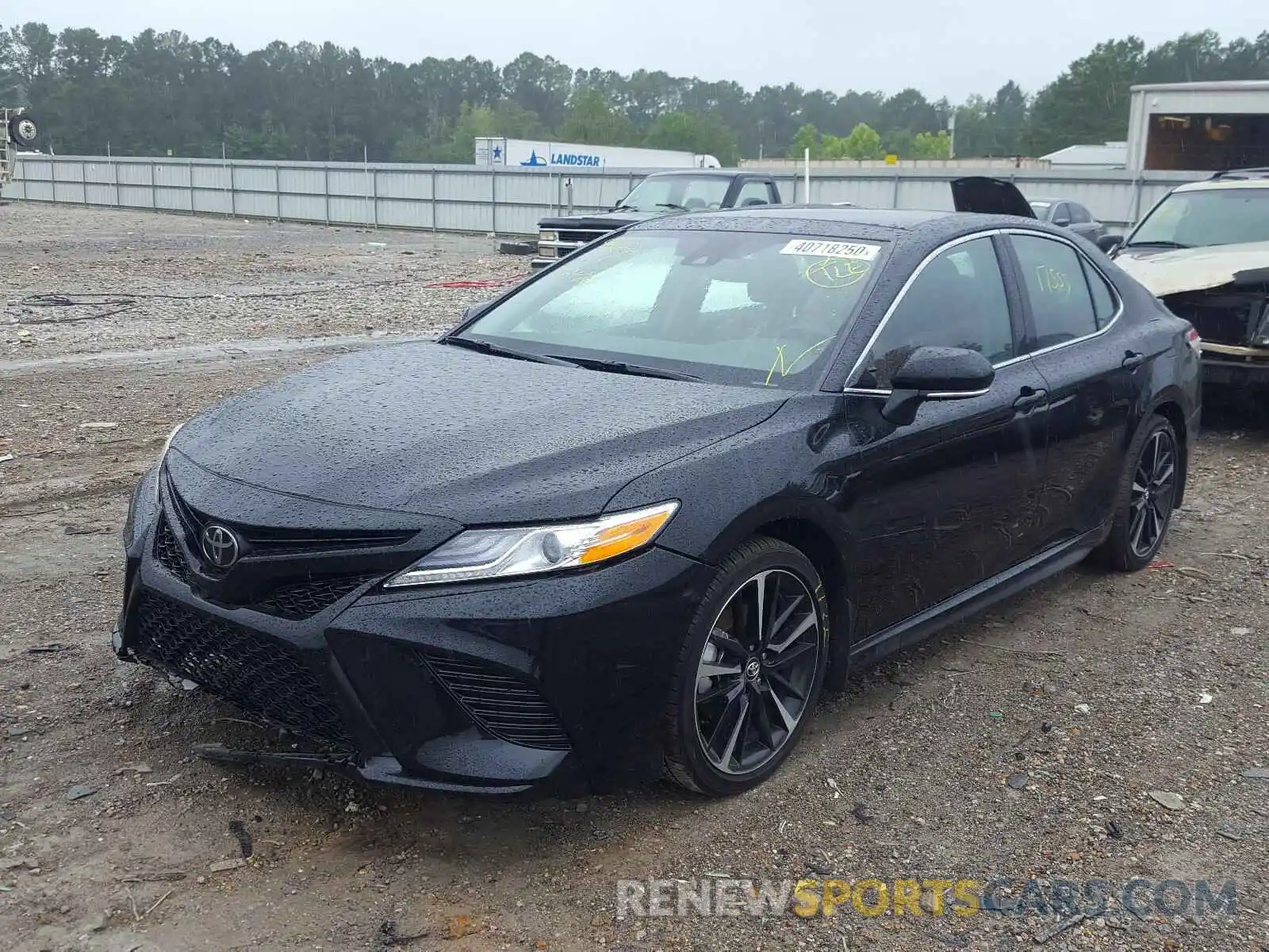 2 Photograph of a damaged car 4T1K61AK8LU304537 TOYOTA CAMRY 2020