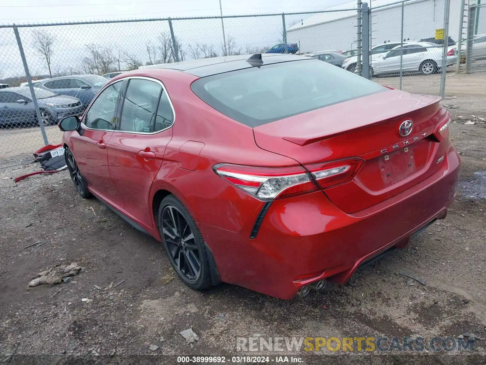 3 Photograph of a damaged car 4T1K61AK8LU306627 TOYOTA CAMRY 2020