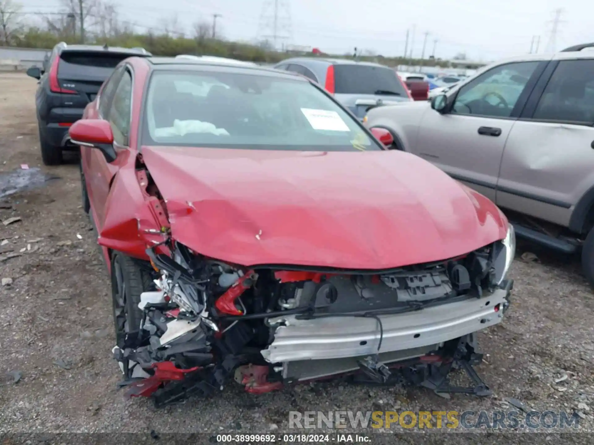 6 Photograph of a damaged car 4T1K61AK8LU306627 TOYOTA CAMRY 2020