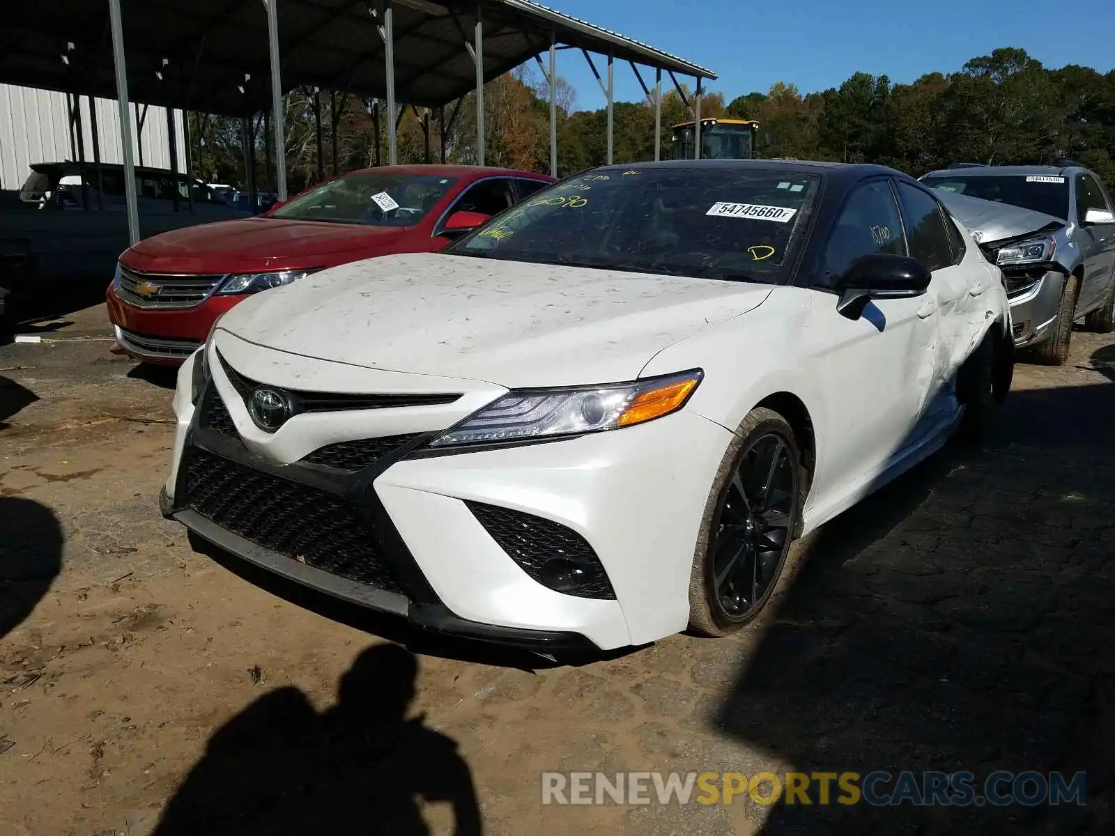 2 Photograph of a damaged car 4T1K61AK8LU316090 TOYOTA CAMRY 2020