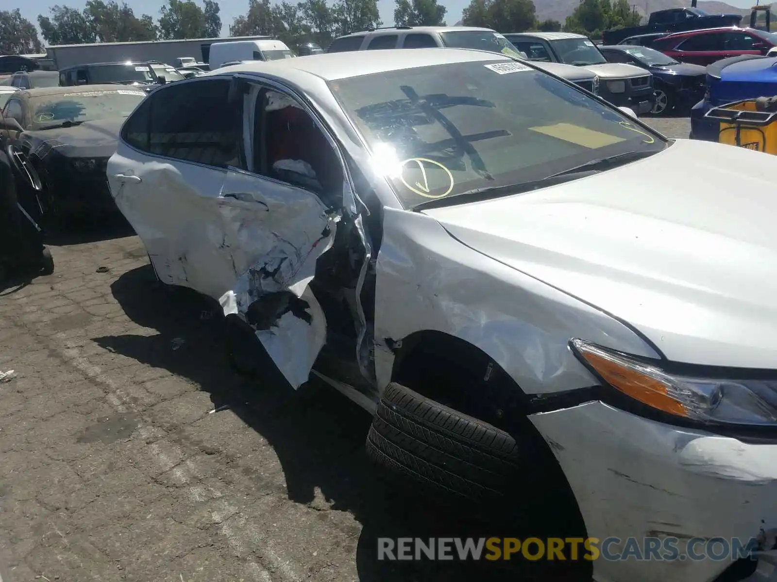 9 Photograph of a damaged car 4T1K61AK8LU318860 TOYOTA CAMRY 2020