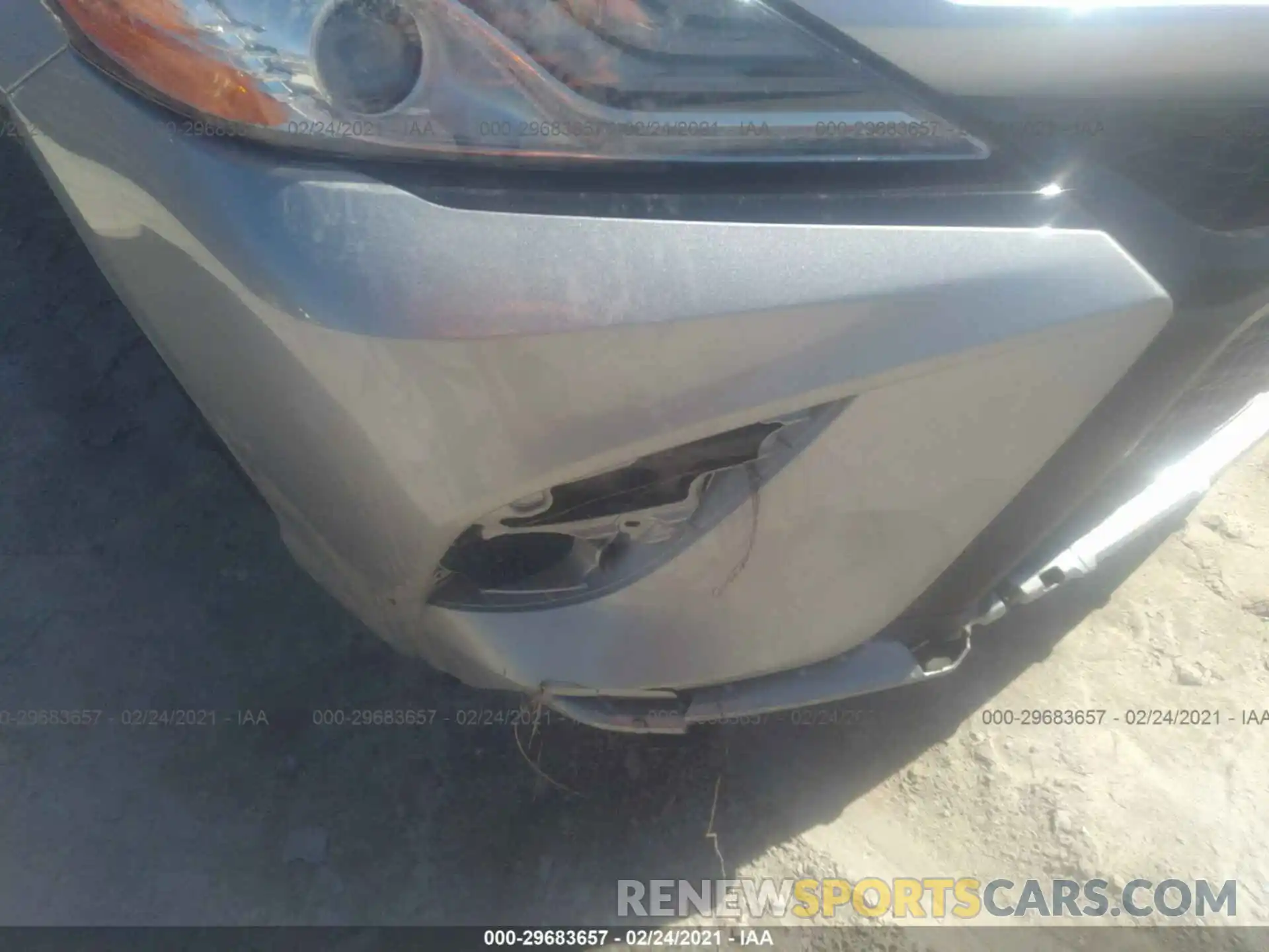 6 Photograph of a damaged car 4T1K61AK8LU322777 TOYOTA CAMRY 2020