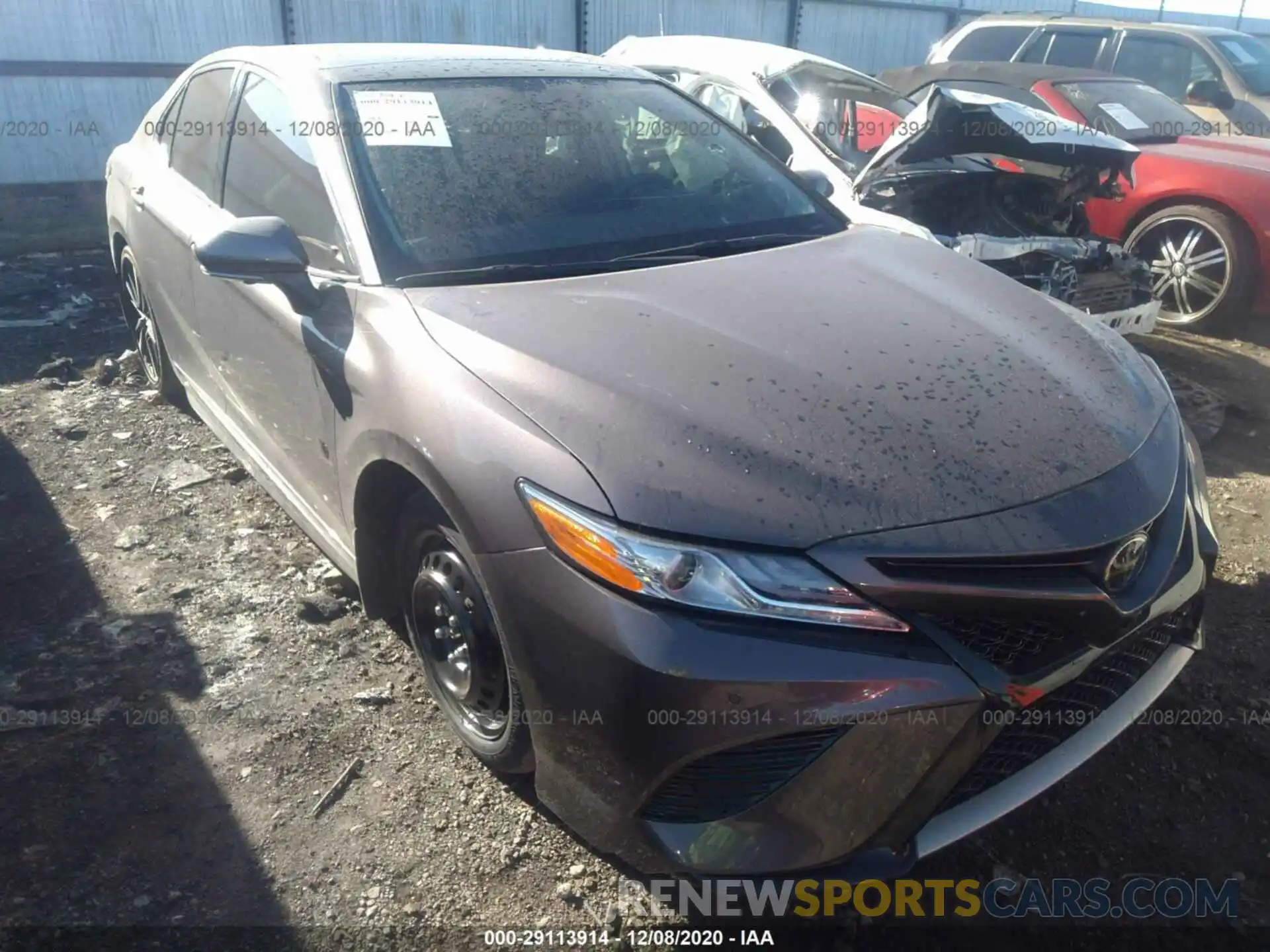 1 Photograph of a damaged car 4T1K61AK8LU341751 TOYOTA CAMRY 2020