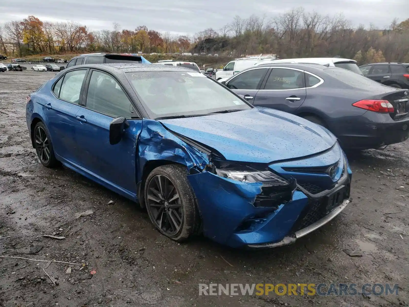 1 Photograph of a damaged car 4T1K61AK8LU343435 TOYOTA CAMRY 2020