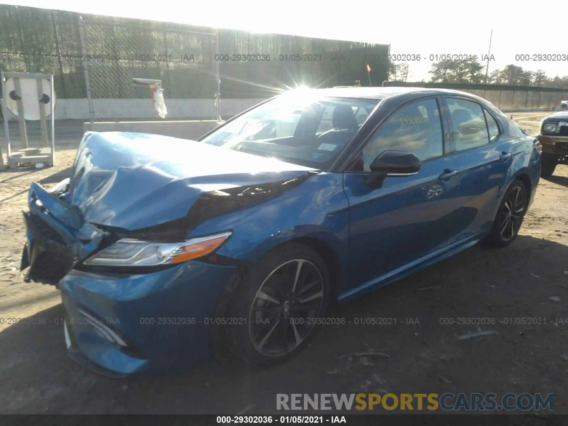 2 Photograph of a damaged car 4T1K61AK8LU354273 TOYOTA CAMRY 2020