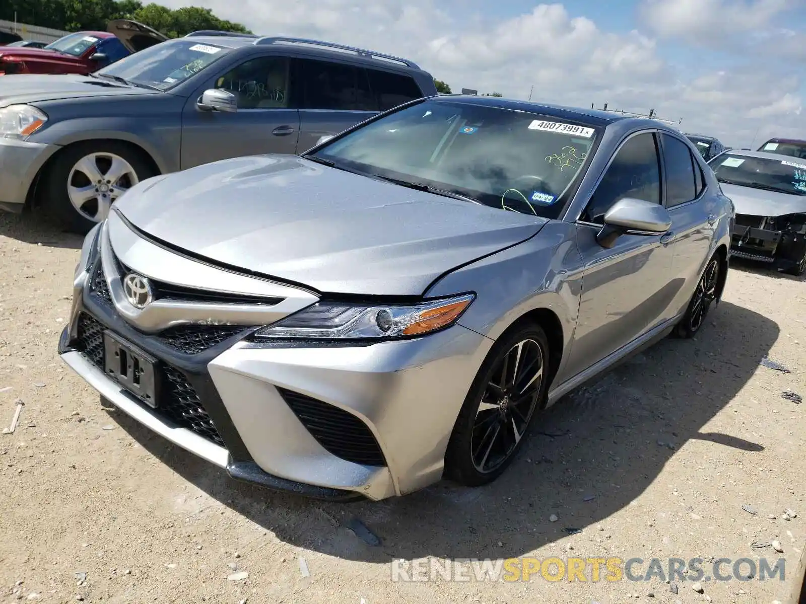 2 Photograph of a damaged car 4T1K61AK8LU362776 TOYOTA CAMRY 2020