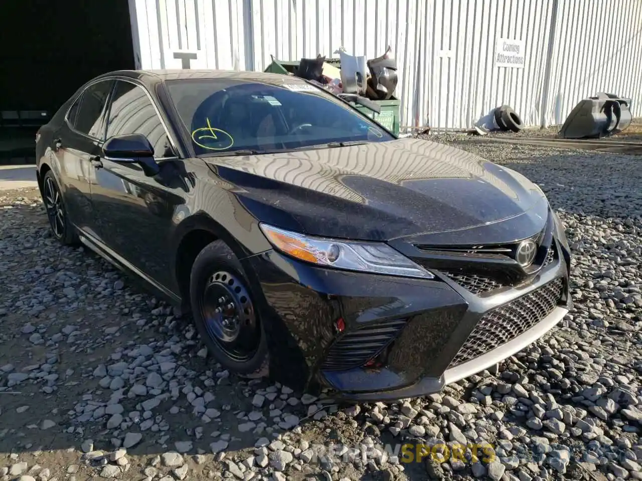 1 Photograph of a damaged car 4T1K61AK8LU378993 TOYOTA CAMRY 2020