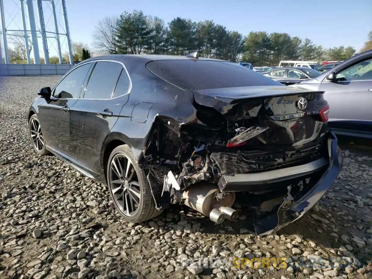 3 Photograph of a damaged car 4T1K61AK8LU378993 TOYOTA CAMRY 2020