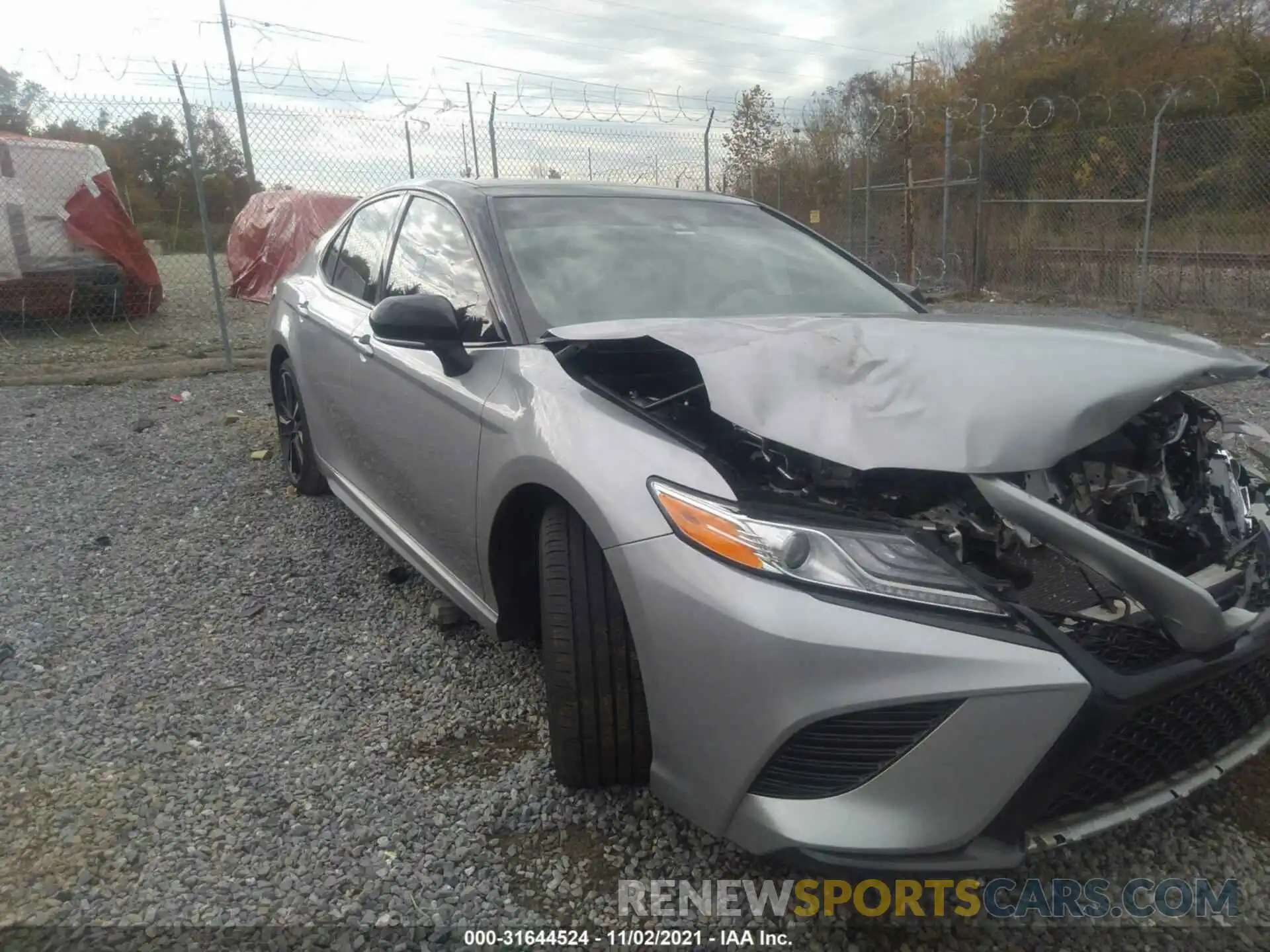 1 Photograph of a damaged car 4T1K61AK8LU381411 TOYOTA CAMRY 2020