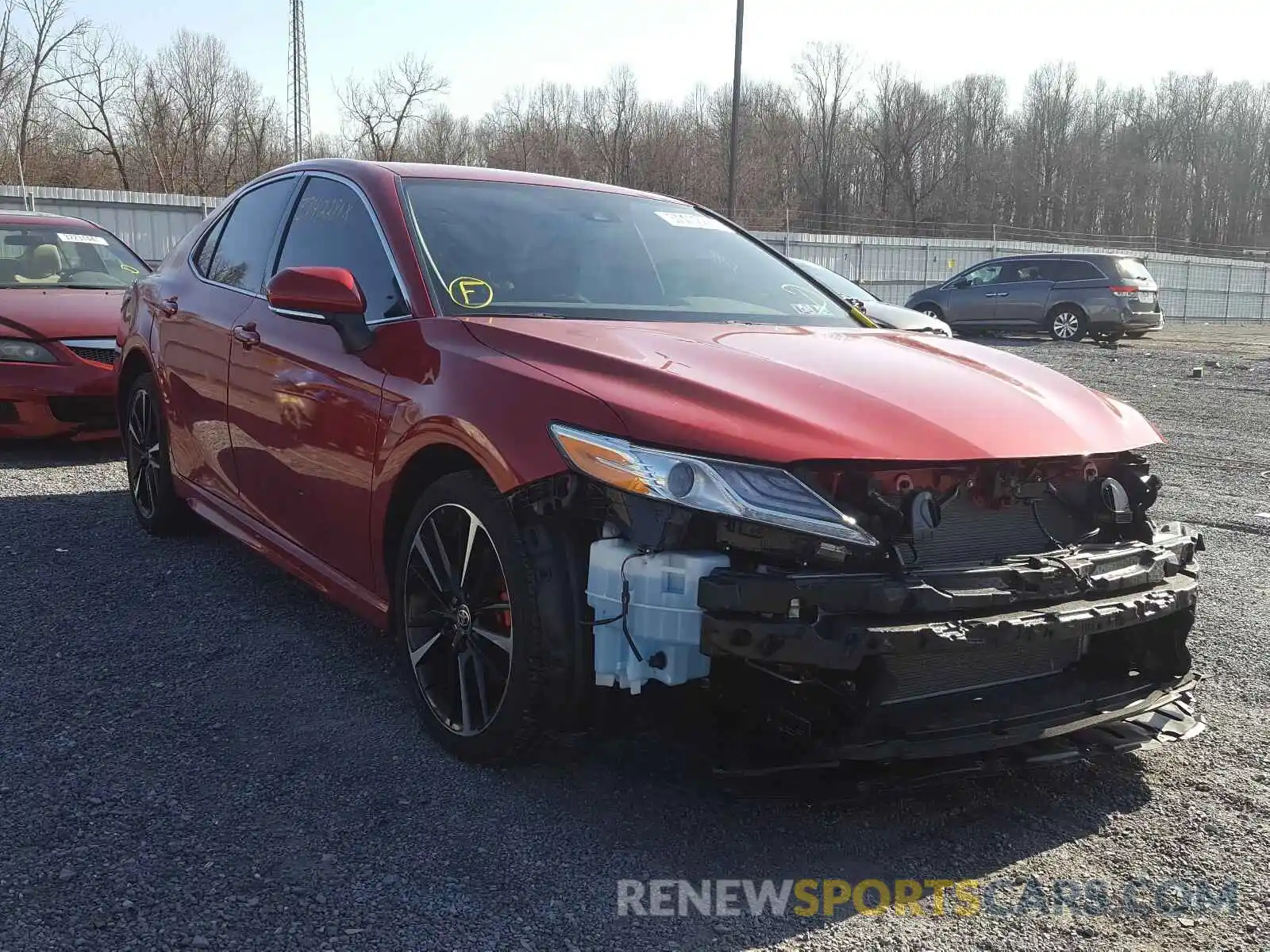 1 Photograph of a damaged car 4T1K61AK8LU388469 TOYOTA CAMRY 2020