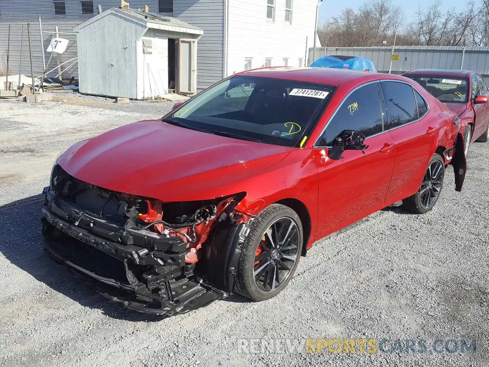 2 Photograph of a damaged car 4T1K61AK8LU388469 TOYOTA CAMRY 2020