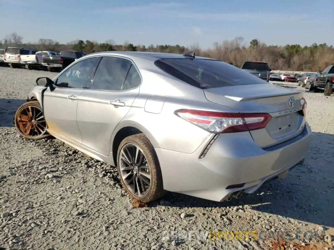 3 Photograph of a damaged car 4T1K61AK8LU401236 TOYOTA CAMRY 2020