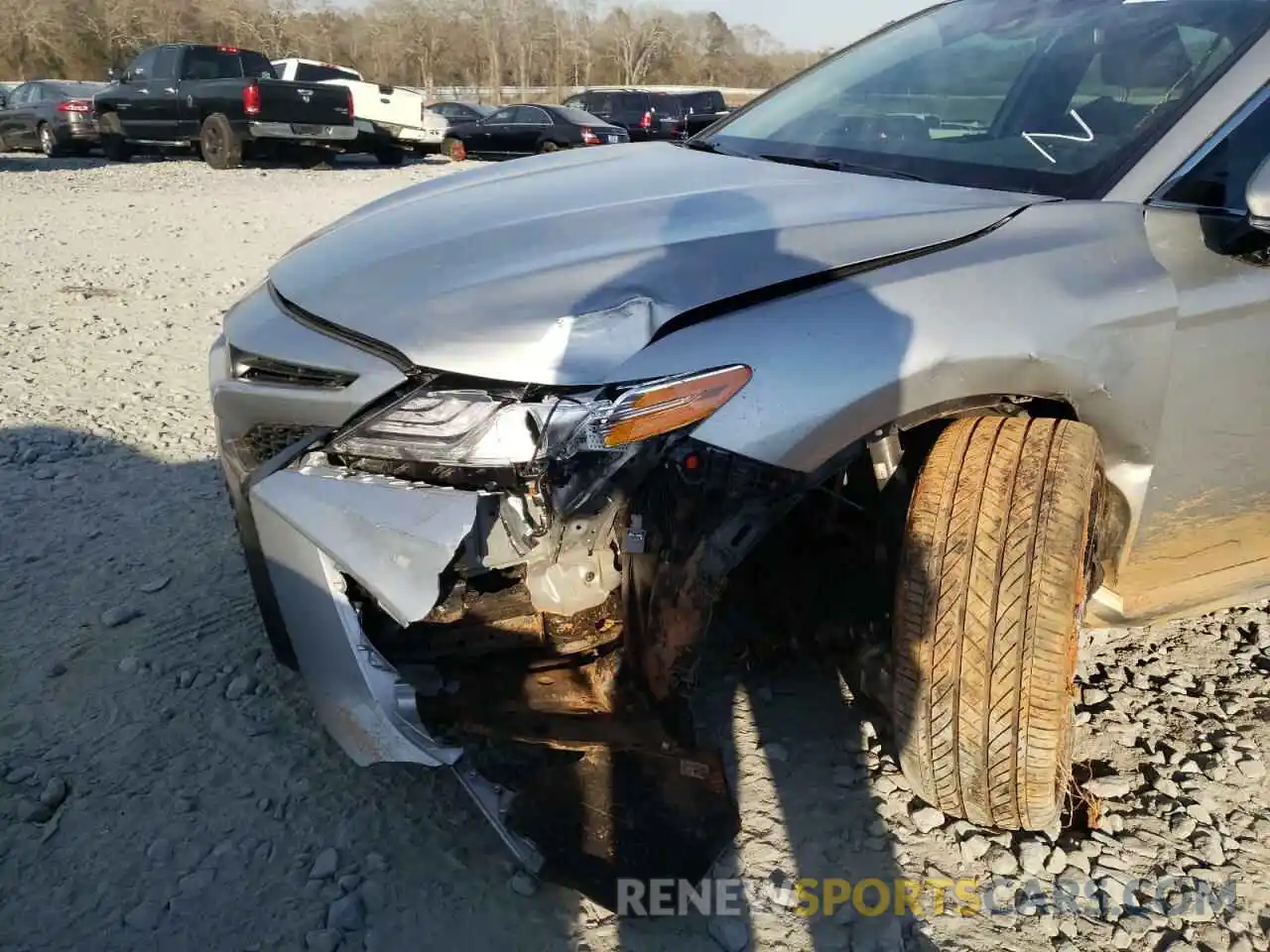 9 Photograph of a damaged car 4T1K61AK8LU401236 TOYOTA CAMRY 2020