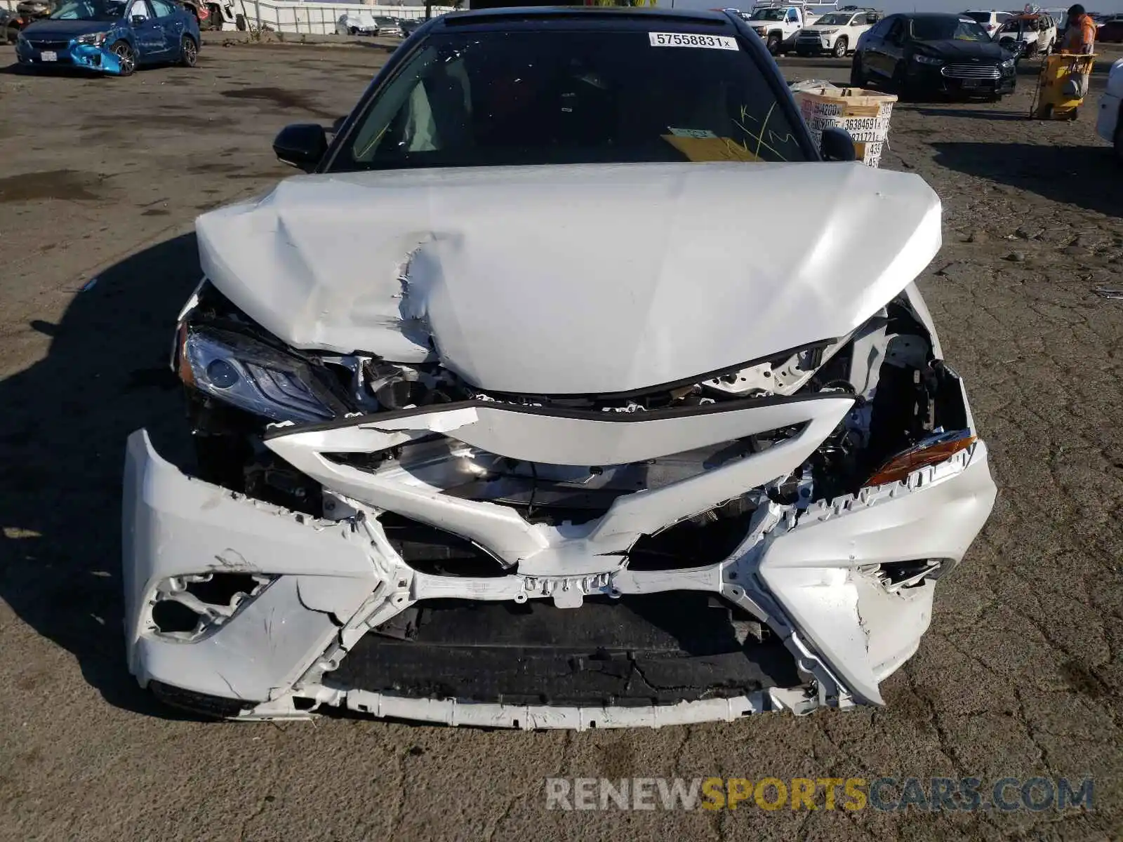 7 Photograph of a damaged car 4T1K61AK8LU401527 TOYOTA CAMRY 2020